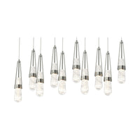 Link 10-Light Blown Glass Pendant
