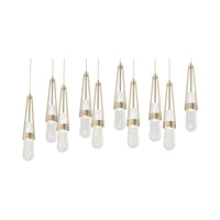 Link 10-Light Blown Glass Pendant
