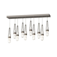 Link 10-Light Blown Glass Pendant