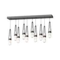 Link 10-Light Blown Glass Pendant