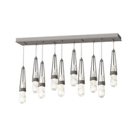Link 10-Light Blown Glass Pendant