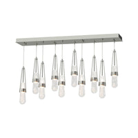 Link 10-Light Blown Glass Pendant
