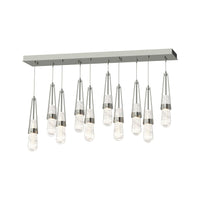 Link 10-Light Blown Glass Pendant