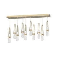 Link 10-Light Blown Glass Pendant