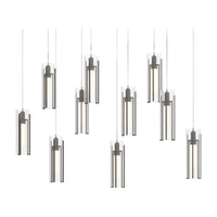 Exos Glass 10-Light Pendant