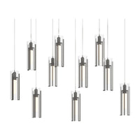 Exos Glass 10-Light Pendant