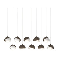 Brooklyn 10-Light Double Shade Pendant