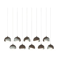 Brooklyn 10-Light Double Shade Pendant
