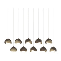 Brooklyn 10-Light Double Shade Pendant