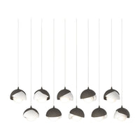 Brooklyn 10-Light Double Shade Pendant