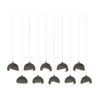 Brooklyn 10-Light Double Shade Pendant