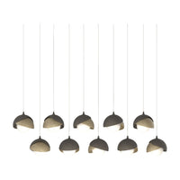Brooklyn 10-Light Double Shade Pendant