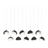 Brooklyn 10-Light Double Shade Pendant