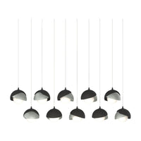 Brooklyn 10-Light Double Shade Pendant