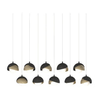 Brooklyn 10-Light Double Shade Pendant