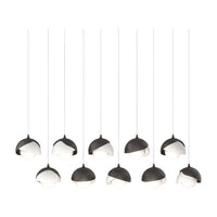 Brooklyn 10-Light Double Shade Pendant