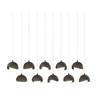 Brooklyn 10-Light Double Shade Pendant