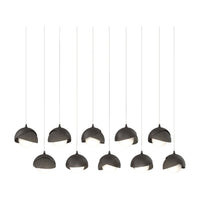 Brooklyn 10-Light Double Shade Pendant