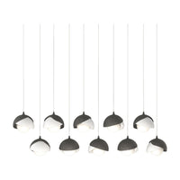 Brooklyn 10-Light Double Shade Pendant