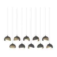 Brooklyn 10-Light Double Shade Pendant