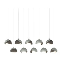 Brooklyn 10-Light Double Shade Pendant