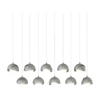 Brooklyn 10-Light Double Shade Pendant