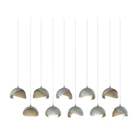 Brooklyn 10-Light Double Shade Pendant
