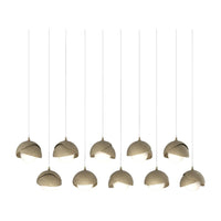 Brooklyn 10-Light Double Shade Pendant