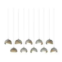 Brooklyn 10-Light Double Shade Pendant