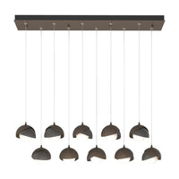 Brooklyn 10-Light Double Shade Pendant