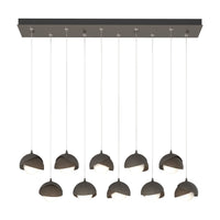 Brooklyn 10-Light Double Shade Pendant