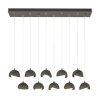 Brooklyn 10-Light Double Shade Pendant