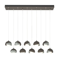 Brooklyn 10-Light Double Shade Pendant