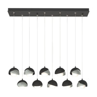 Brooklyn 10-Light Double Shade Pendant