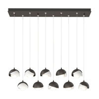 Brooklyn 10-Light Double Shade Pendant