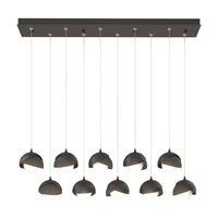 Brooklyn 10-Light Double Shade Pendant