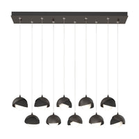 Brooklyn 10-Light Double Shade Pendant