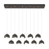 Brooklyn 10-Light Double Shade Pendant
