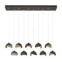 Brooklyn 10-Light Double Shade Pendant