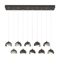 Brooklyn 10-Light Double Shade Pendant