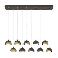 Brooklyn 10-Light Double Shade Pendant