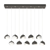 Brooklyn 10-Light Double Shade Pendant