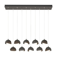 Brooklyn 10-Light Double Shade Pendant