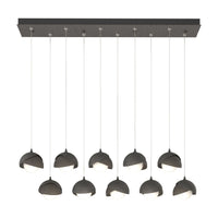 Brooklyn 10-Light Double Shade Pendant