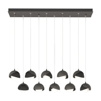 Brooklyn 10-Light Double Shade Pendant