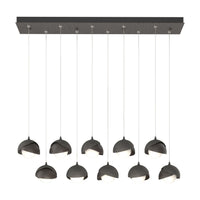 Brooklyn 10-Light Double Shade Pendant