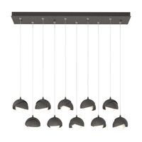 Brooklyn 10-Light Double Shade Pendant