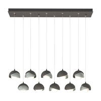Brooklyn 10-Light Double Shade Pendant