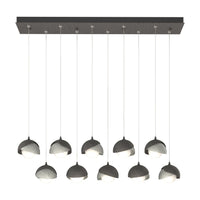 Brooklyn 10-Light Double Shade Pendant