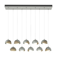 Brooklyn 10-Light Double Shade Pendant